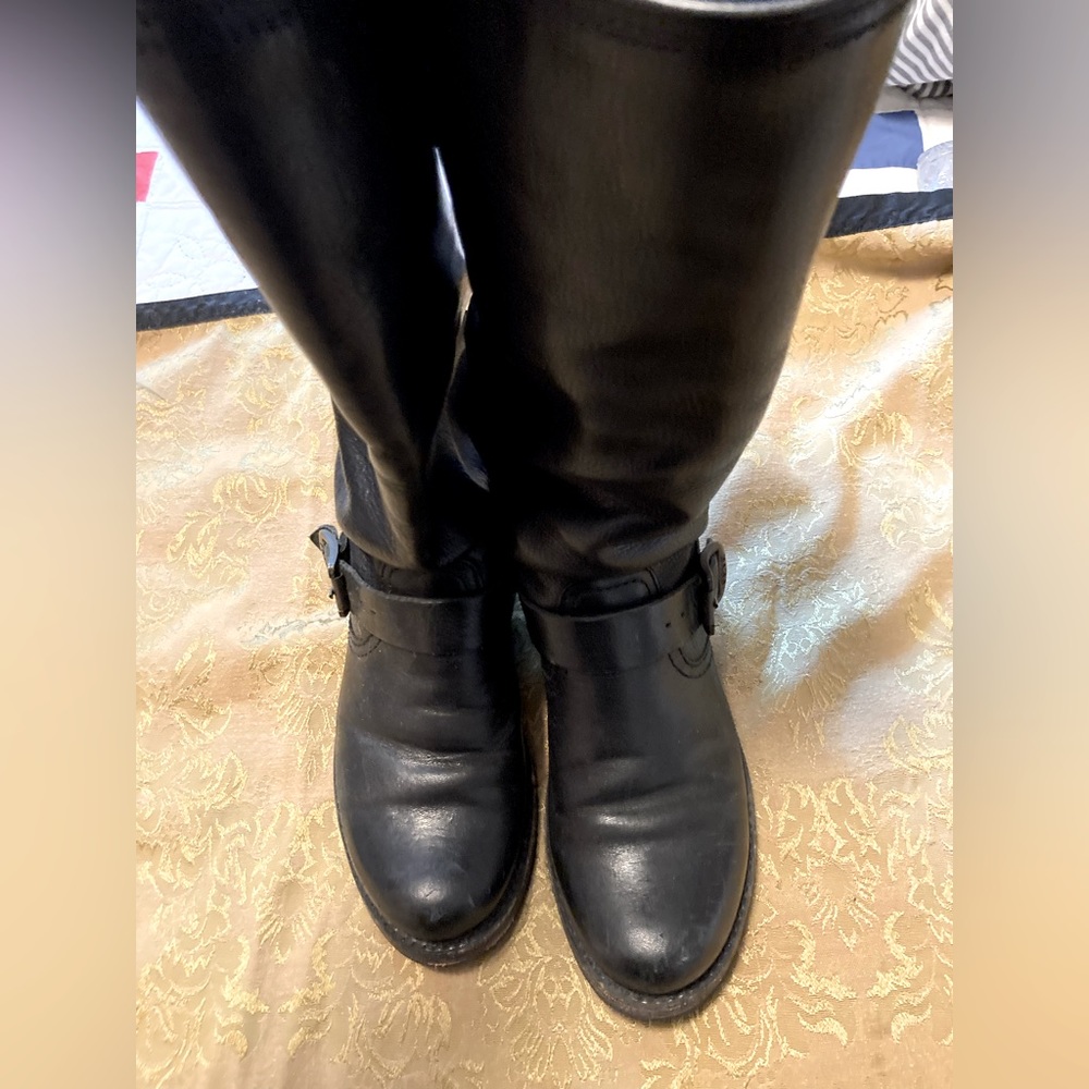 Frye Moto Boots